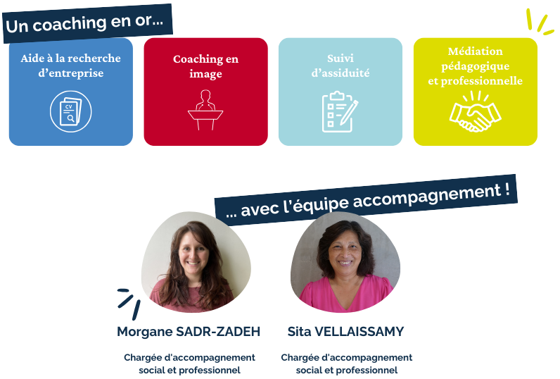 L'équipe accompagnement du CFA du Cnam