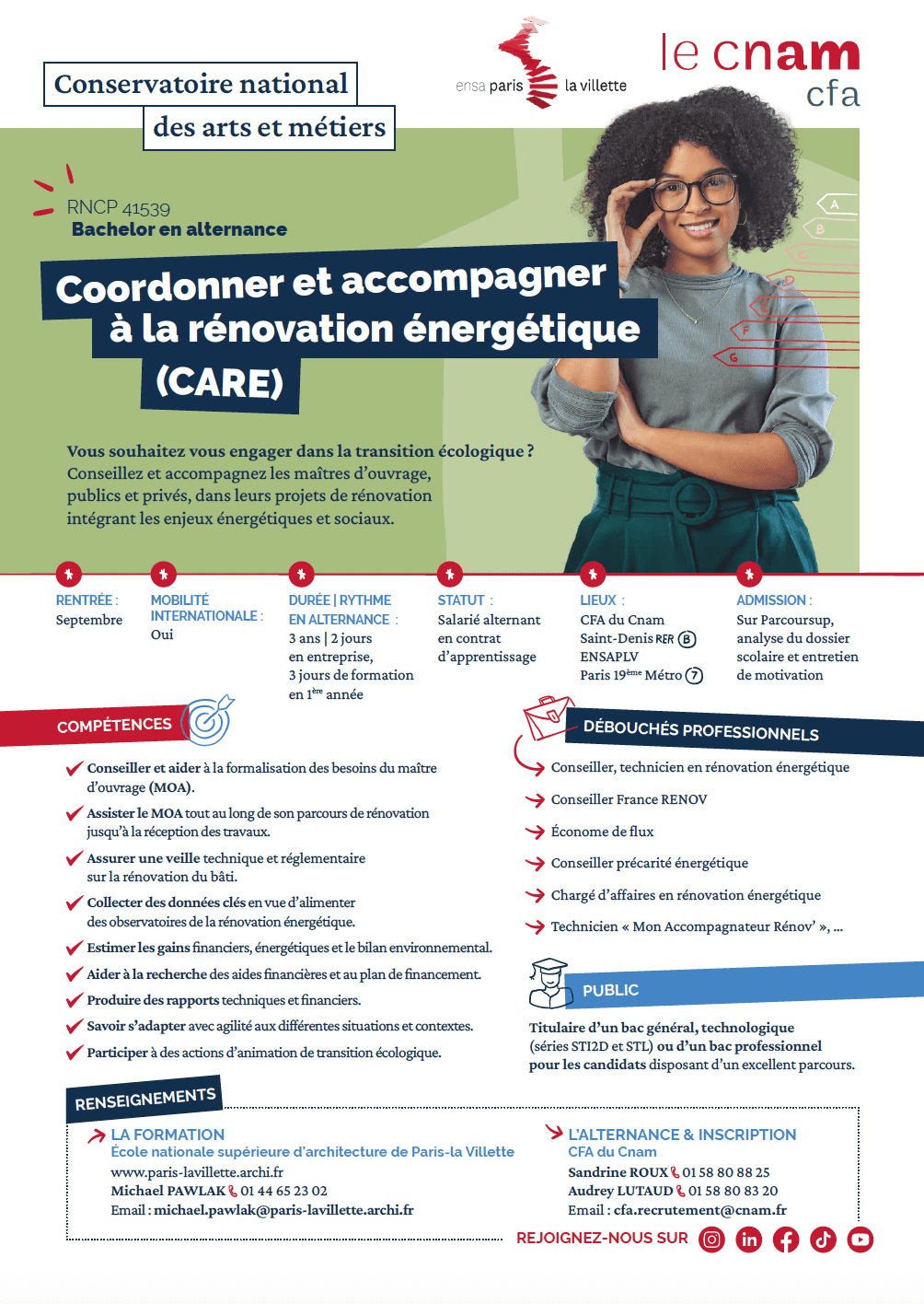 Fiche Formation Bachelor Care Renovation Energetique