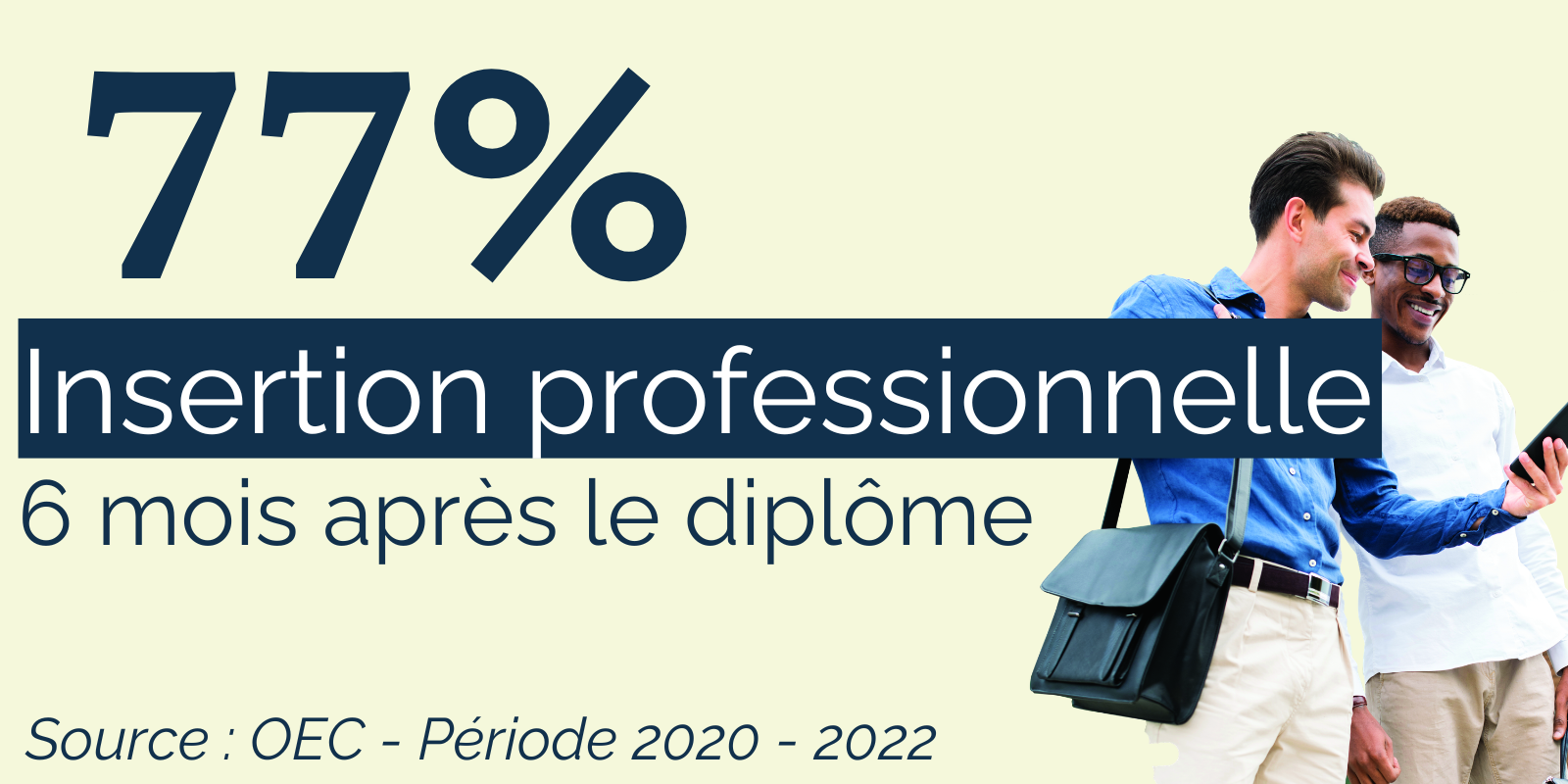 Taux d'insertion formation master marketing