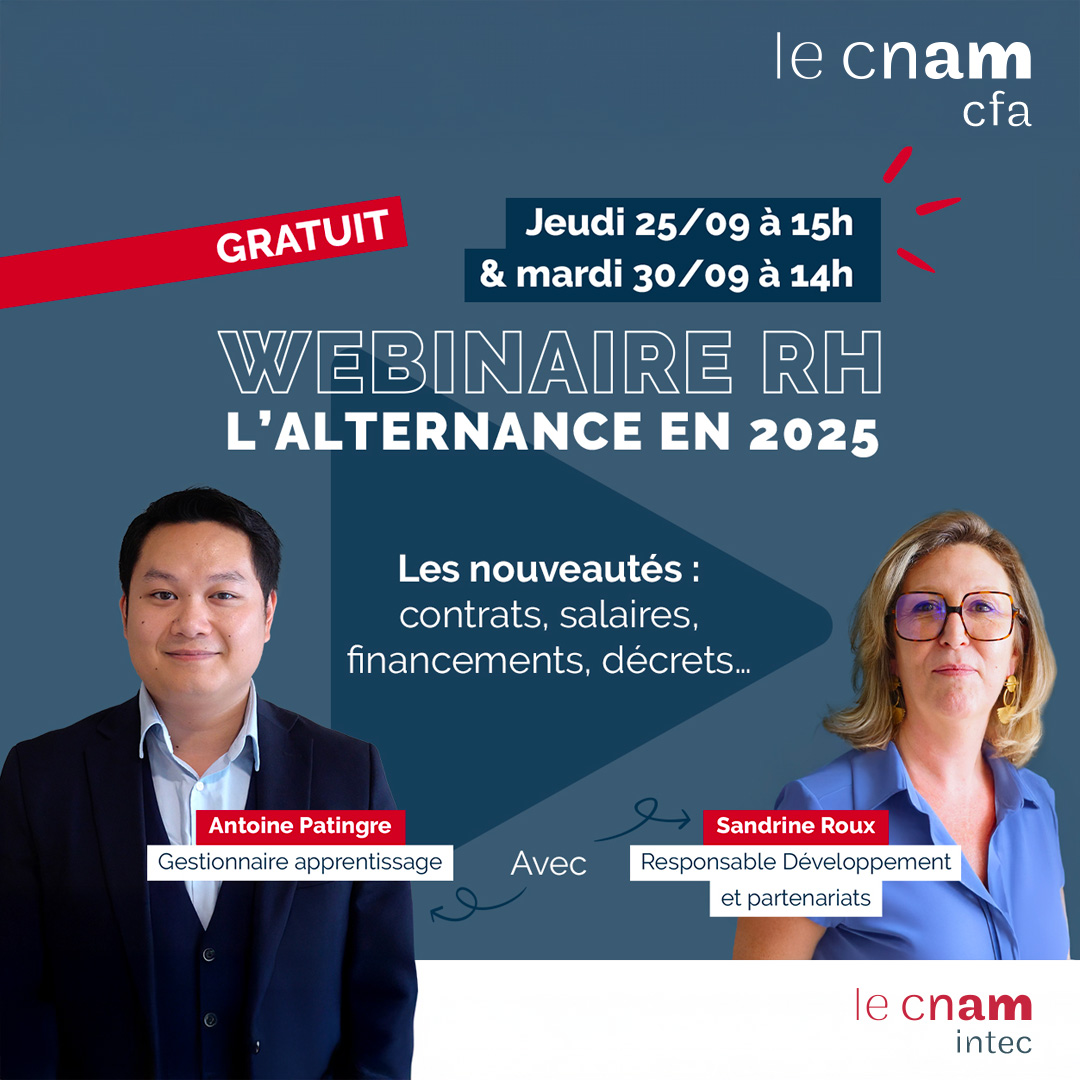 Webinaire RH - l'alternance en 2025
